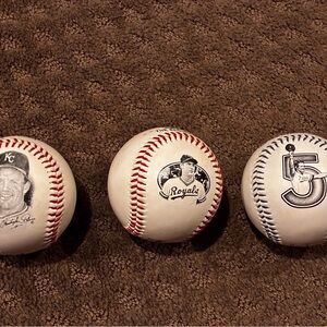 Commemorative George Brett Baseballs